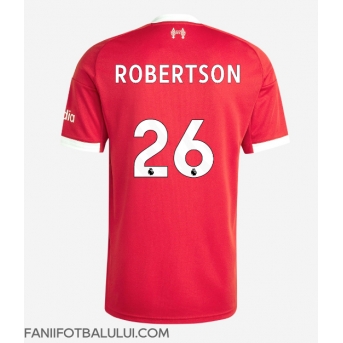 Liverpool Andrew Robertson #26 Tricou Fotbal Replică 2025-26 Barbati Acasa